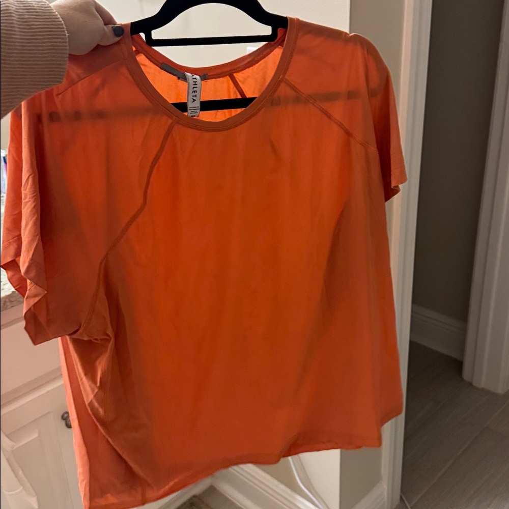 Athleta ultimate train quick dry t shirt for exercise 3X